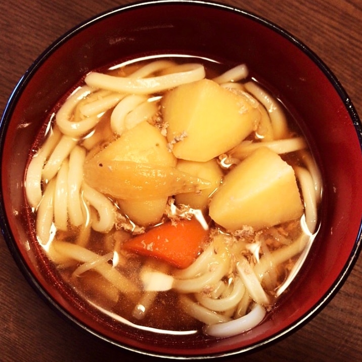 ☆リメイク！肉じゃがうどん☆